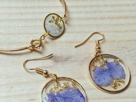 Mon bijou en résine UV