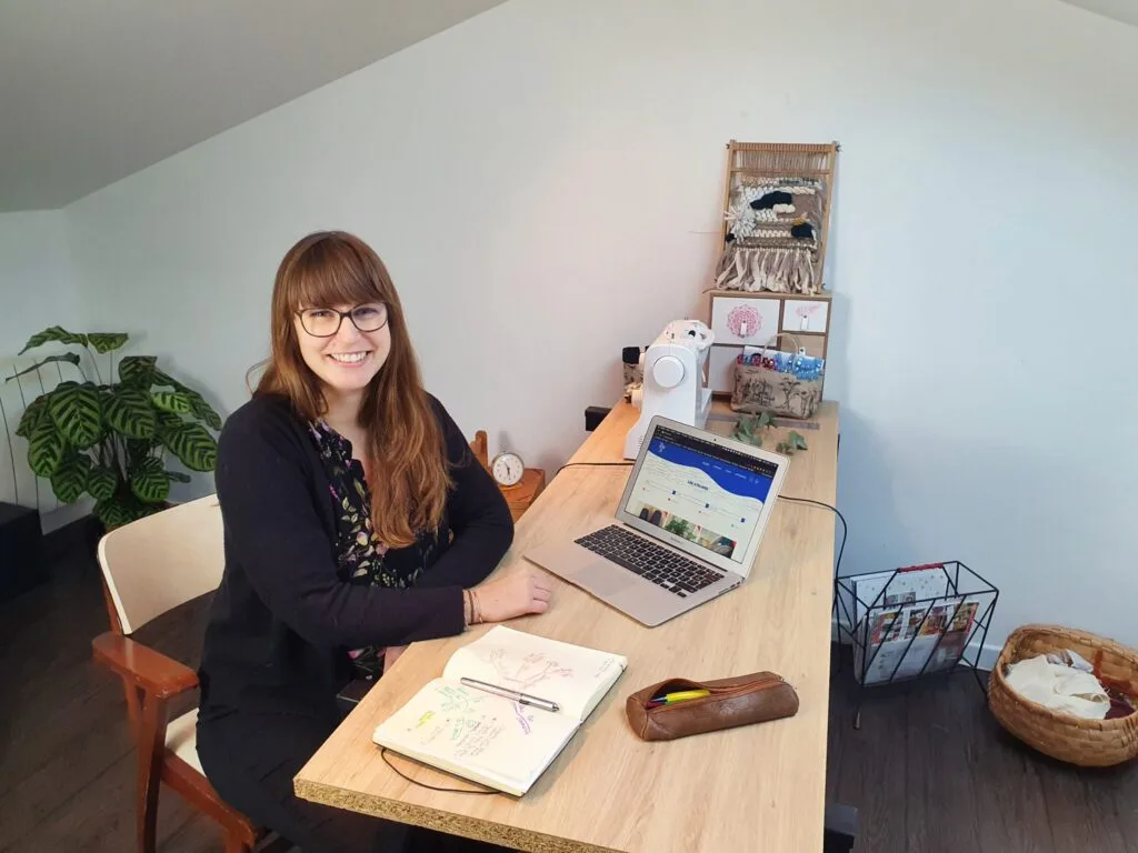 Sarah Delorme, fondatrice de Mes ateliers DIY