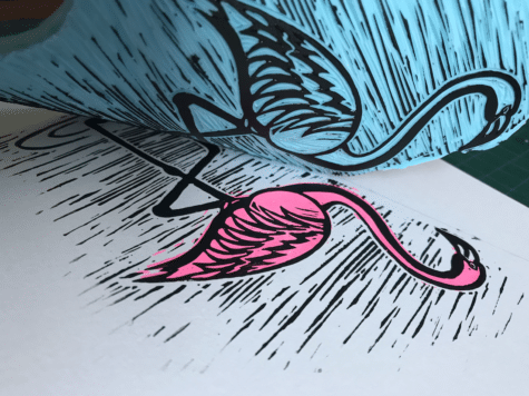 Linogravure – Perfectionnement Bichromie