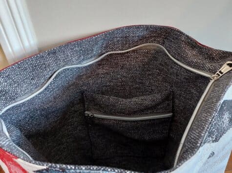 Atelier couture « sac fourre-tout zippé »