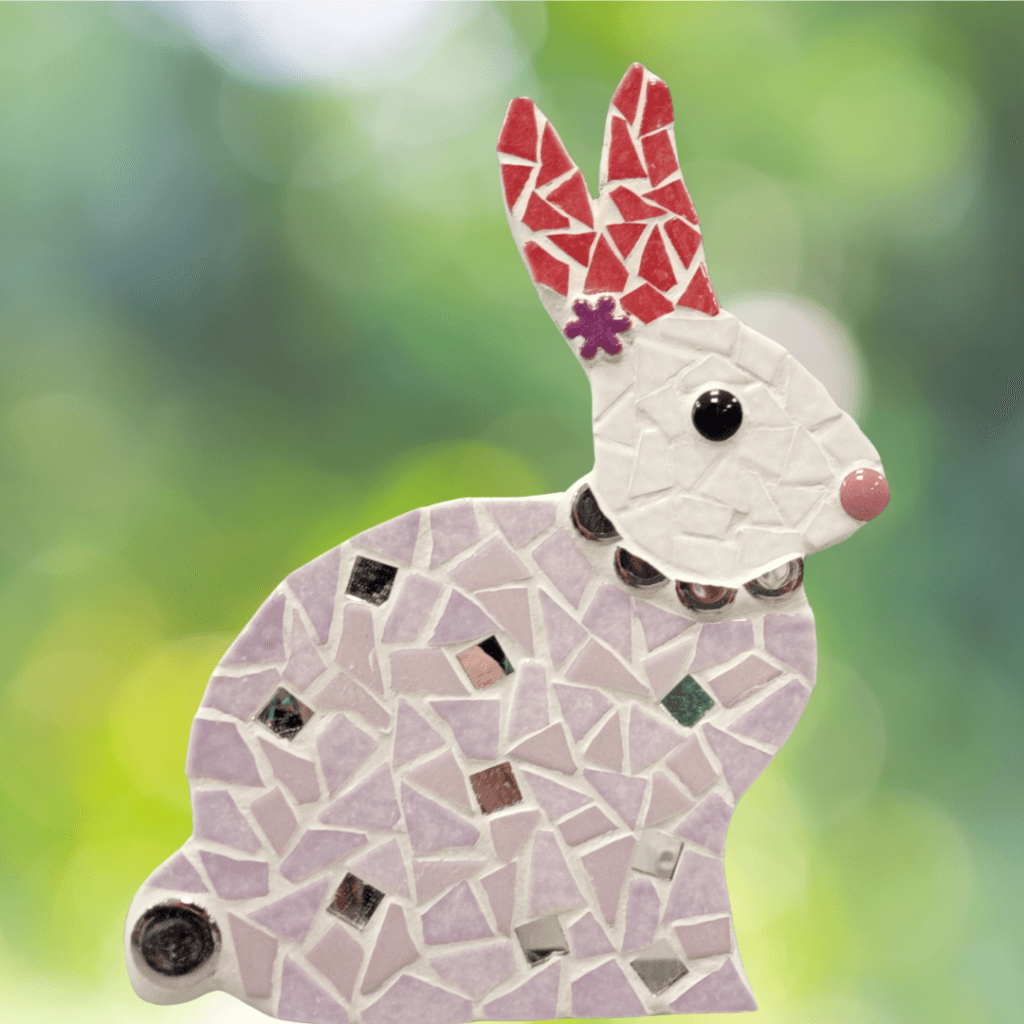 kit mosaique grand Lapin | ELLE MOSAIQUE