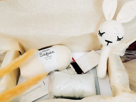 Kit crochet débutant hochet lapin