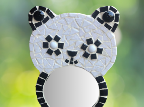 Kit Mosaique Miroir Panda