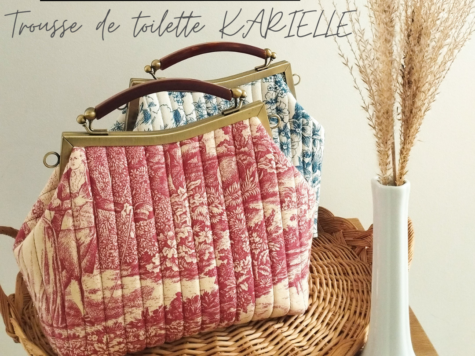 Kit couture trousse de toilette Karielle