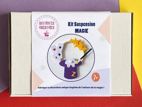 Cercle MAGIE en papiers pré-découpés