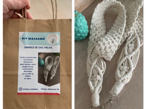 KIT Macramé Sangle de sac Milos