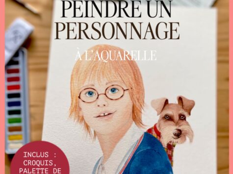 Peindre un personnage à l’aquarelle – Modèle ACHILLE – KIT ENFANT