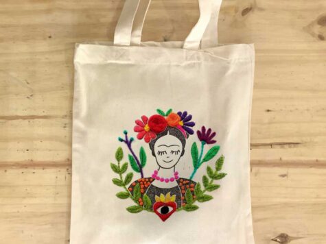 KIT BRODERIE MINI TOTEBAG FRIDA