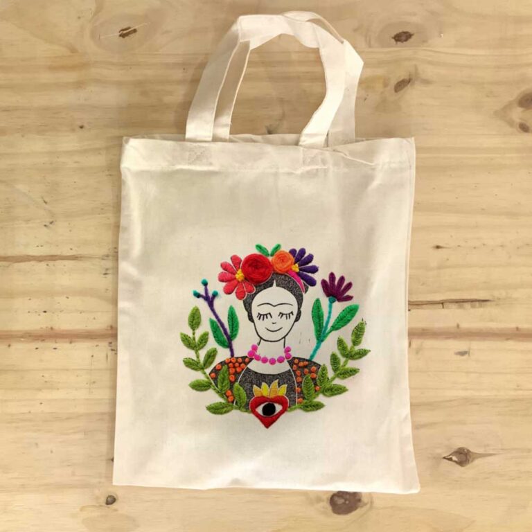 KIT BRODERIE MINI TOTEBAG FRIDA