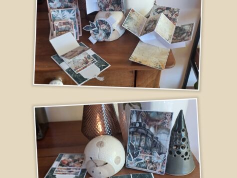 SCRAPBOOKING- Création d’une carte Pop Up