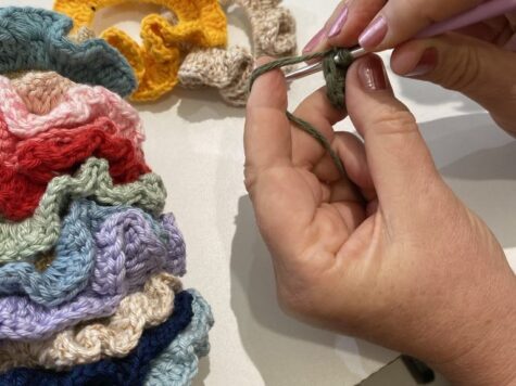 Atelier crochet : le chouchou