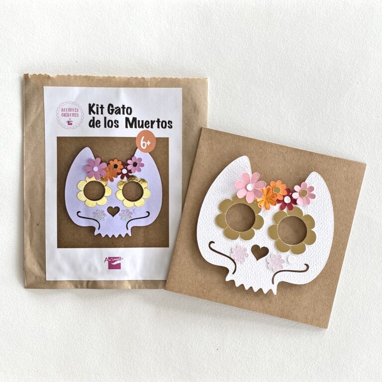 Kit DIY pour fabriquer une carte spécial fête des morts