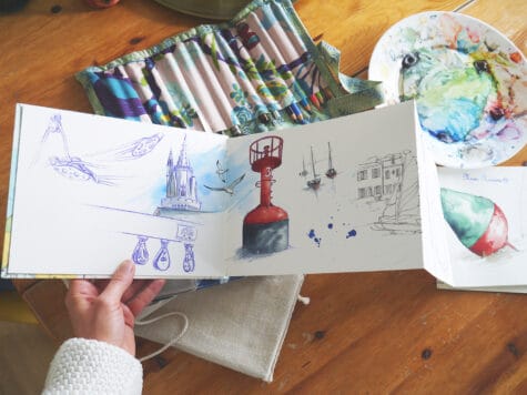 🎨 Carnet de voyage à l’Aquarelle ⚓️
