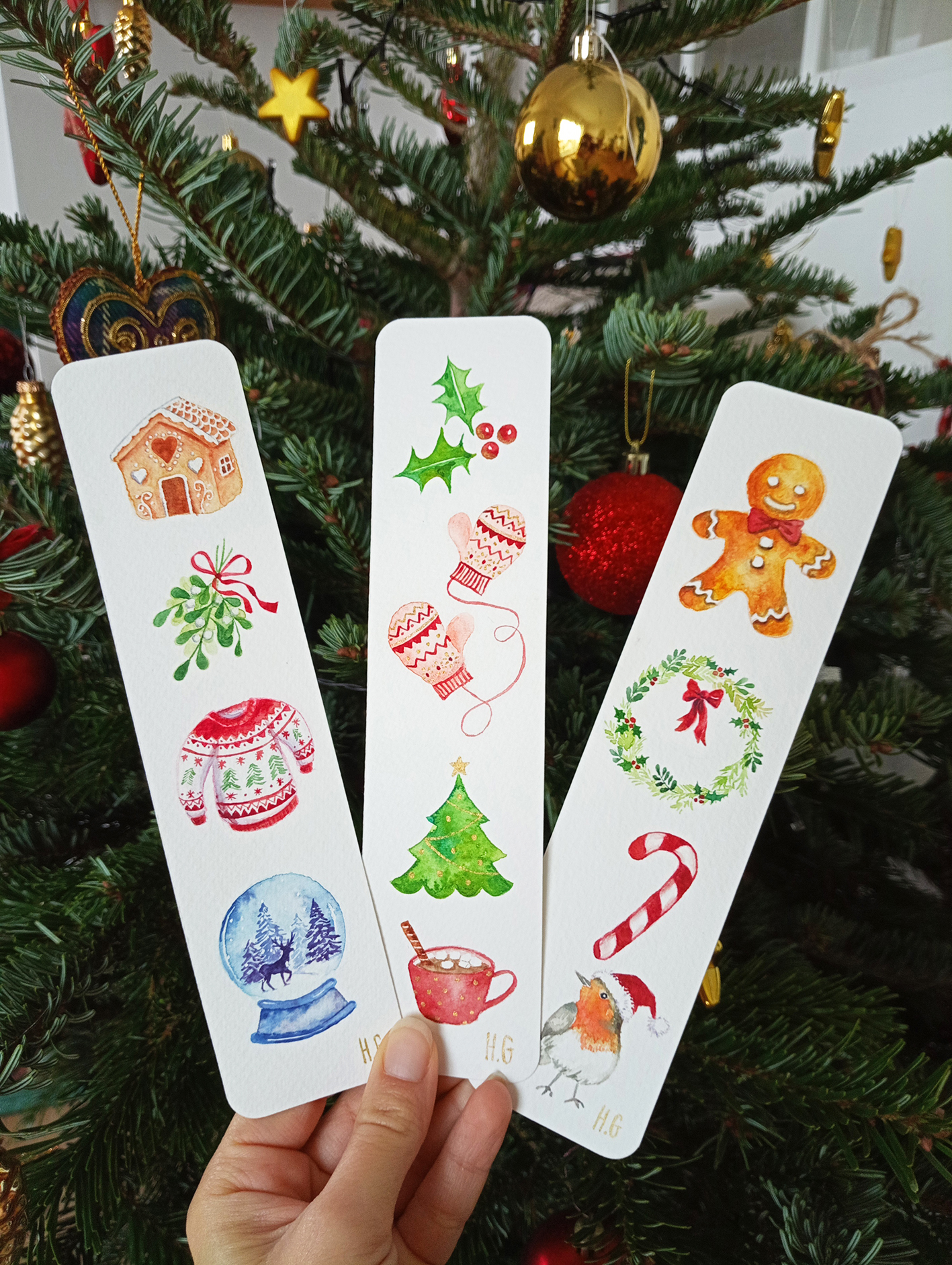 🎨 Aquarelle – Spécial Noël 🎄