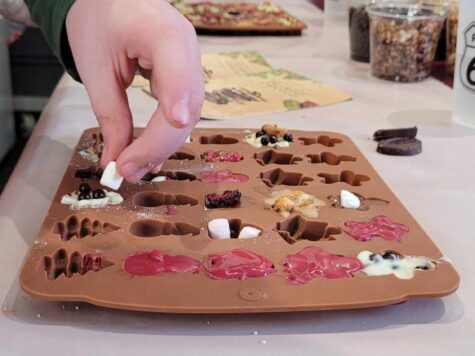 Atelier découverte du chocolat enfant