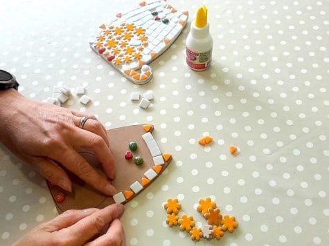 Kit de Mosaique – Chat Blanc