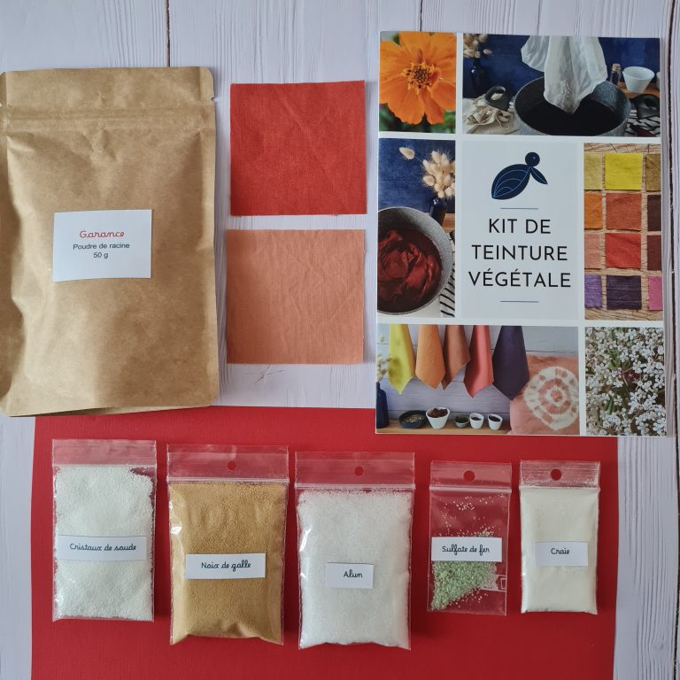 Kit teinture végétale Rouge Garance