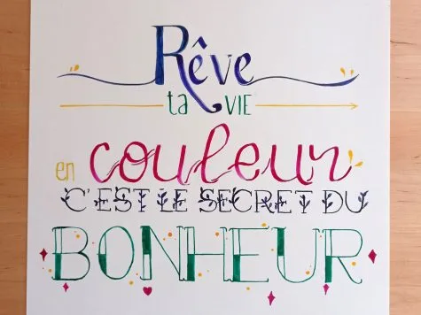 Initiation à la calligraphie