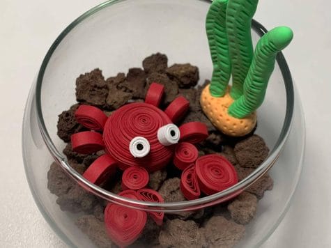 Kit DIY création en quilling crustacé