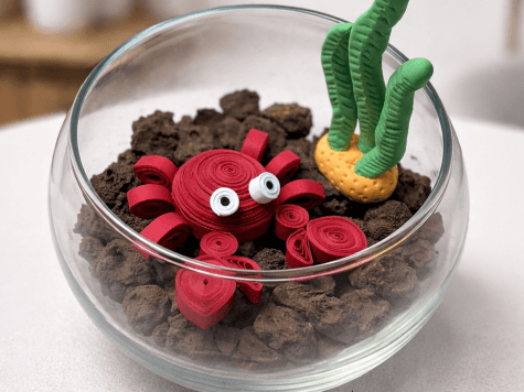 Kit DIY création en quilling crustacé