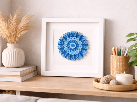 Kit DIY création en quilling mandala