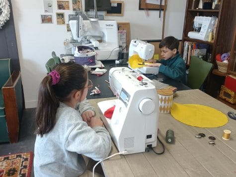 Stage Couture enfant – 1 semaine – 5 matinées  / 15 heures