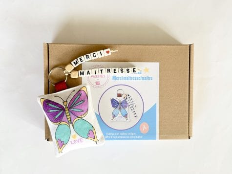 KIT CRÉATIF – Fabrique un cadeau Merci maîtresse (maître ou ATSEM)