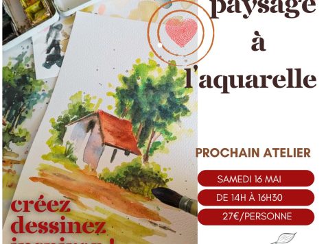 Petits paysage à l&rsquo;aquarelle