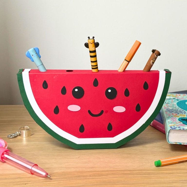 Kit créatif porte-crayons kawaii