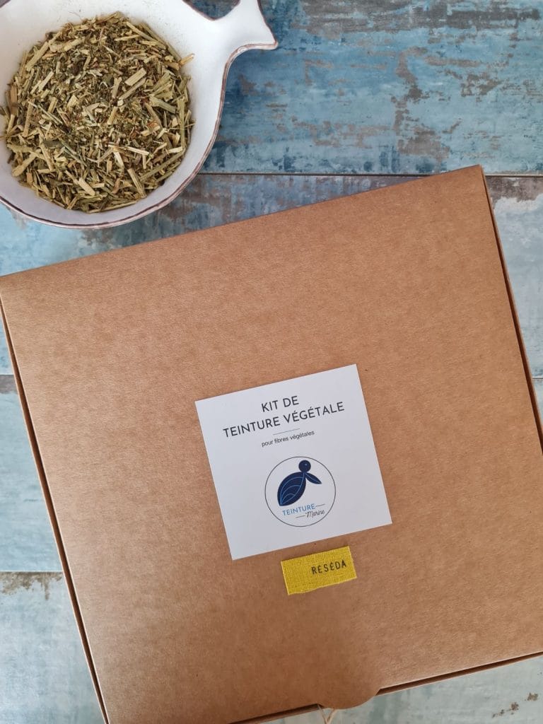 Kit teinture végétale – jaune réséda