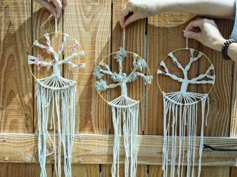 Arbre de vie en Macramé