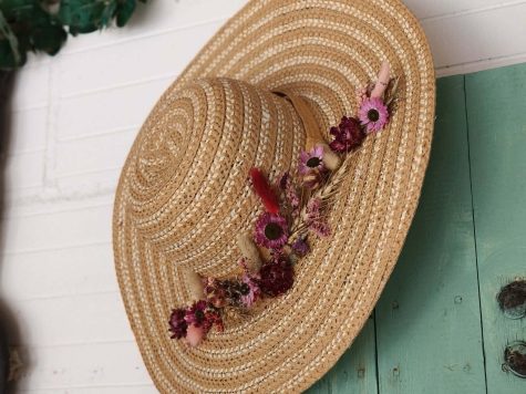Chapeau de Paille Fleuri Niort