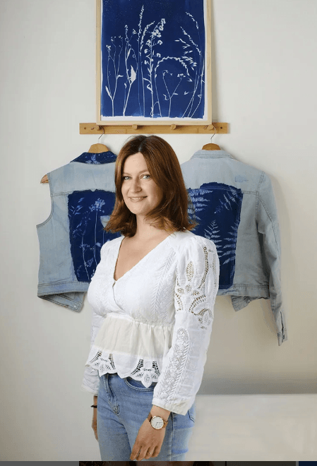 Typhaine Boutique Kokoriko Cyanotype