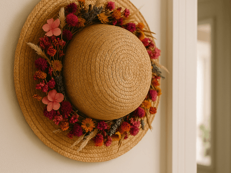 Chapeau de Paille Fleuri Poitiers