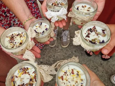 Bougie naturelle parfumée – Atelier DIY à Bayonne