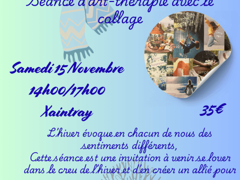 Jeu de collage avec l’Art thérapie