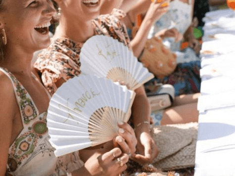 Festival du Mariage : Calligraphie sur éventail