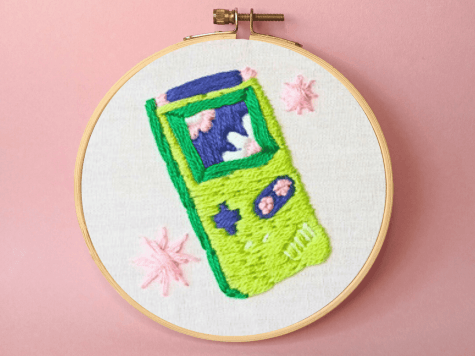 Kit de broderie Game Girl by Limistic