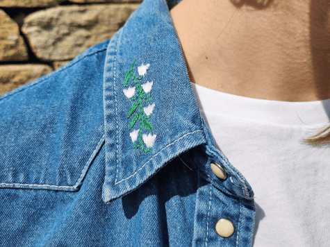 Kit de broderie Muguet by Camille Cauvez