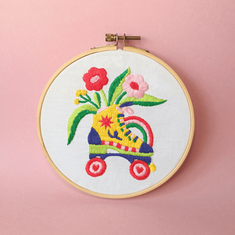 Kit de broderie Roller Flower by Limistic