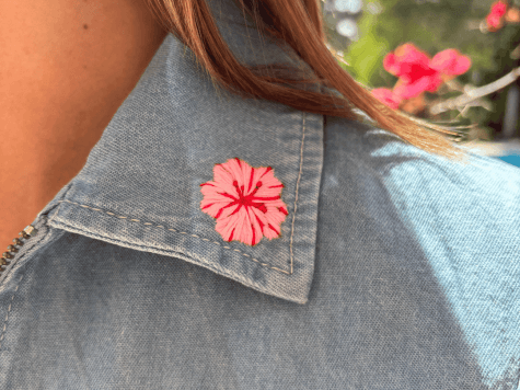 Kit de broderie Sakura by Camille Cauvez