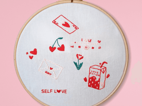 Kit de broderie Love by Romane Sérazin