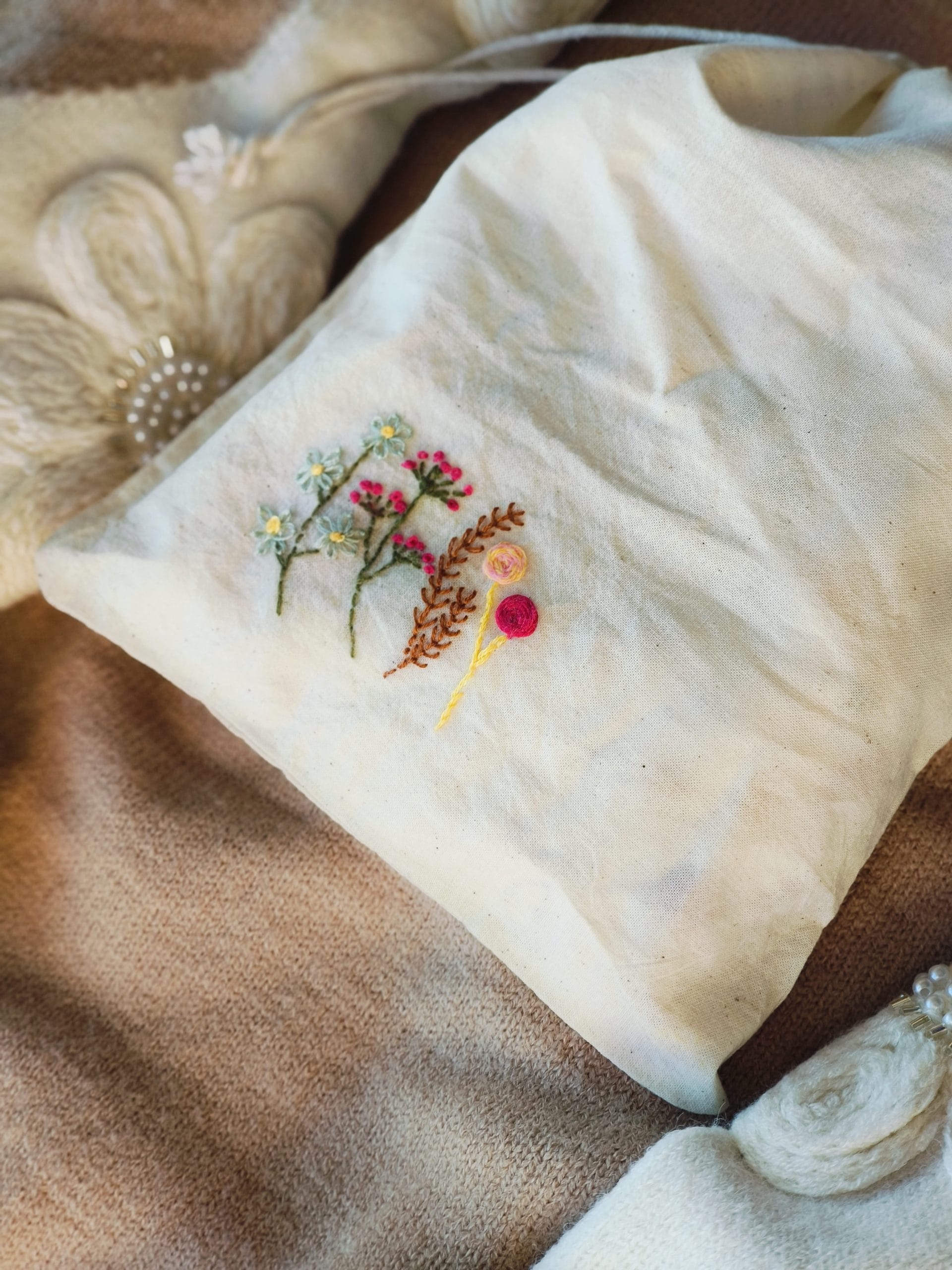 Atelier Broderie sur Pochon