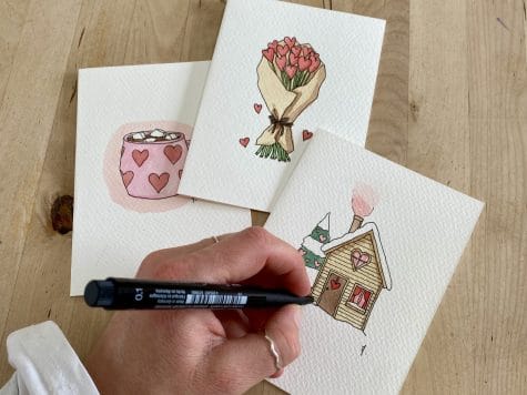 Le dessin à portée de main