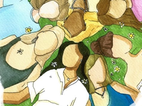 Mama Blessing en aquarelle – création de cartes d&rsquo;affirmations positives