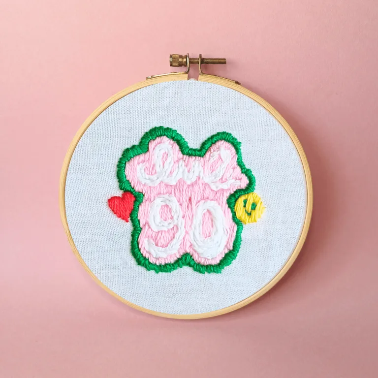 Kit de broderie Club 90 By Limistic