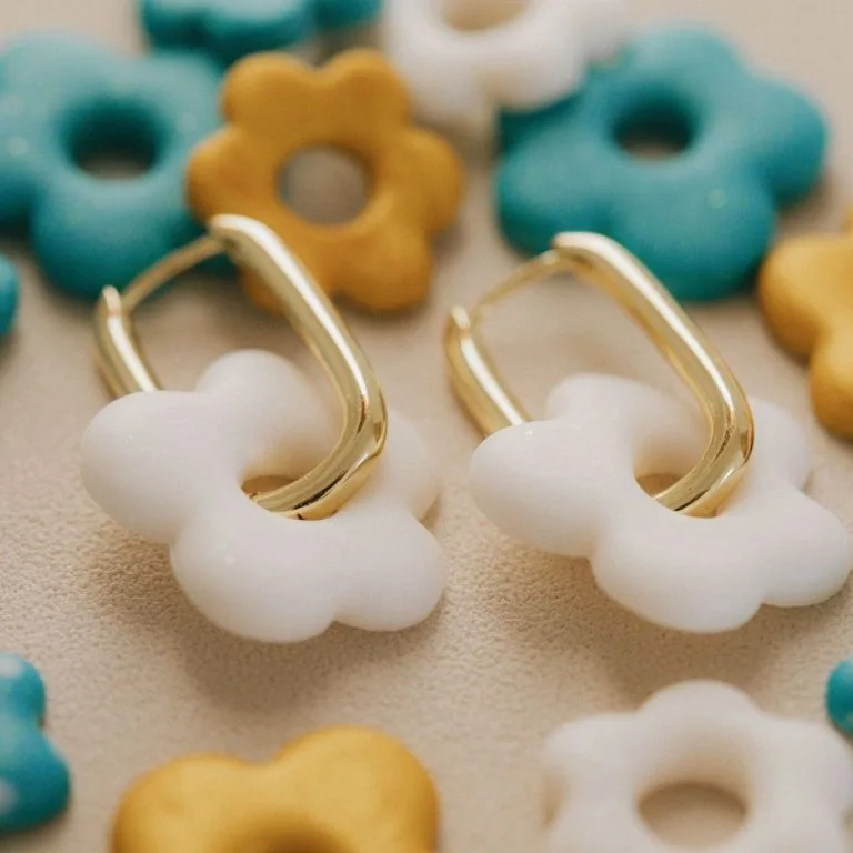 Coffret Écrin étincelant – bijoux en pâte Fimo – Cosy Fabrik