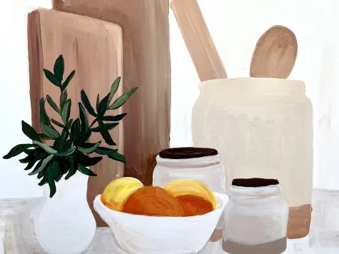 La peinture à portée de main