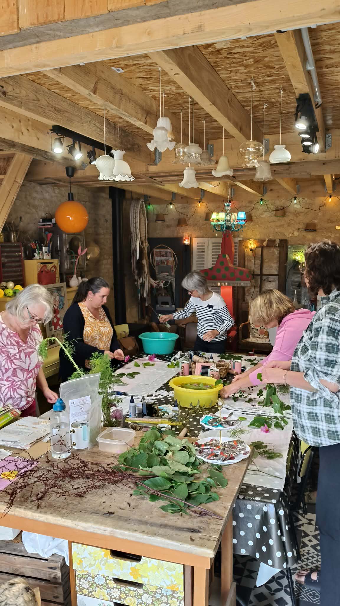 Atelier ecoprint à Poitiers