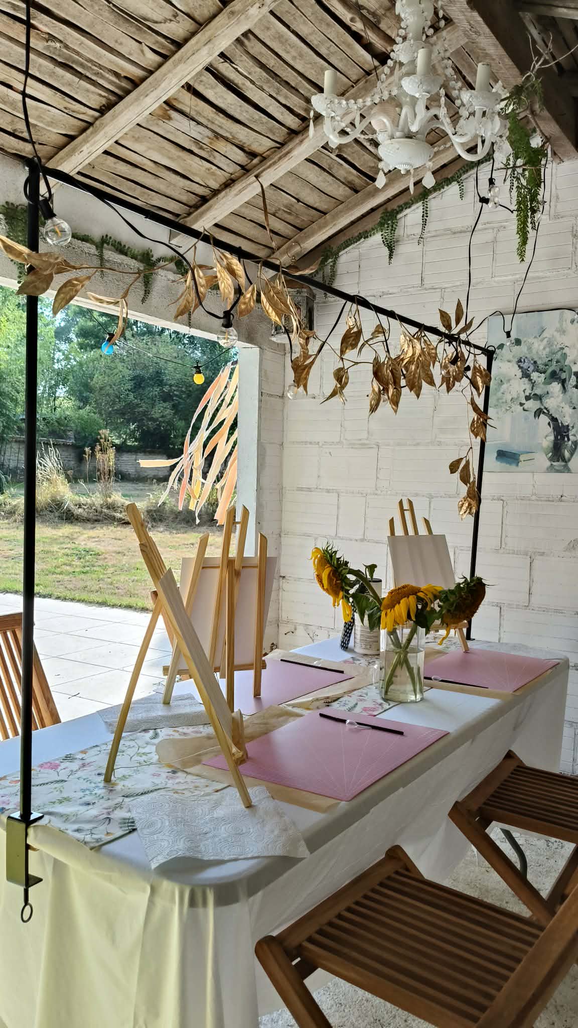 Atelier Peinture libre en pleine nature